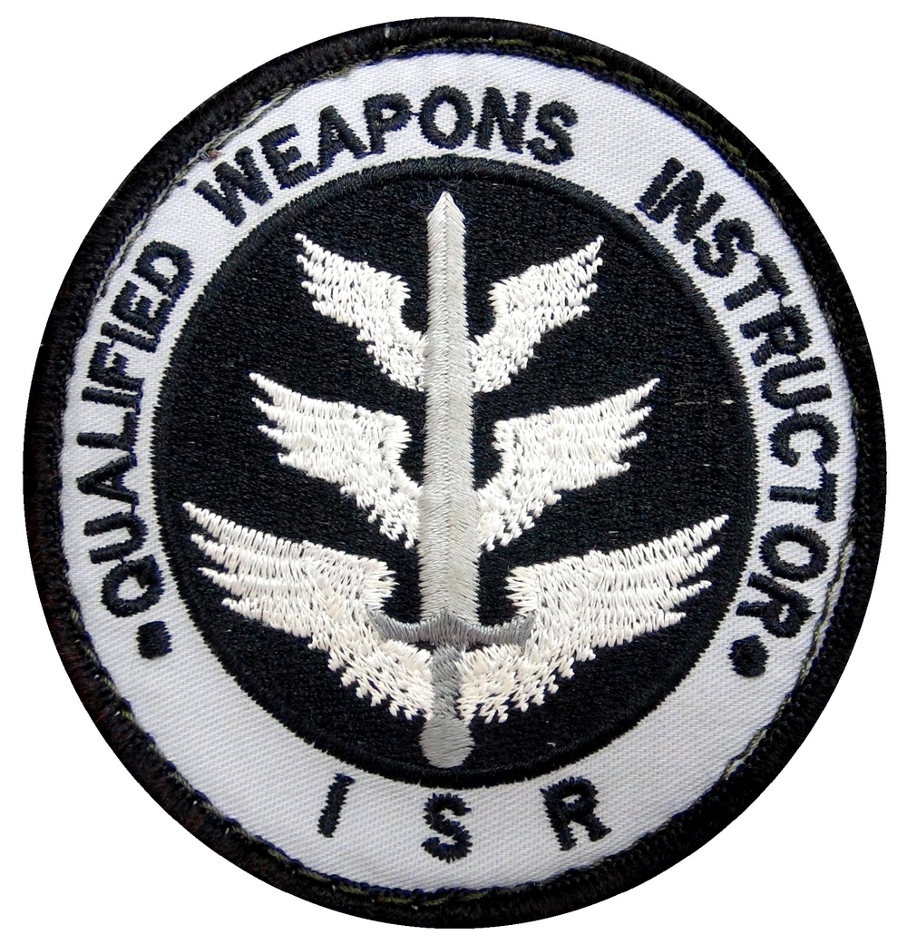 Qualified Weapons Instructor ISR Patch