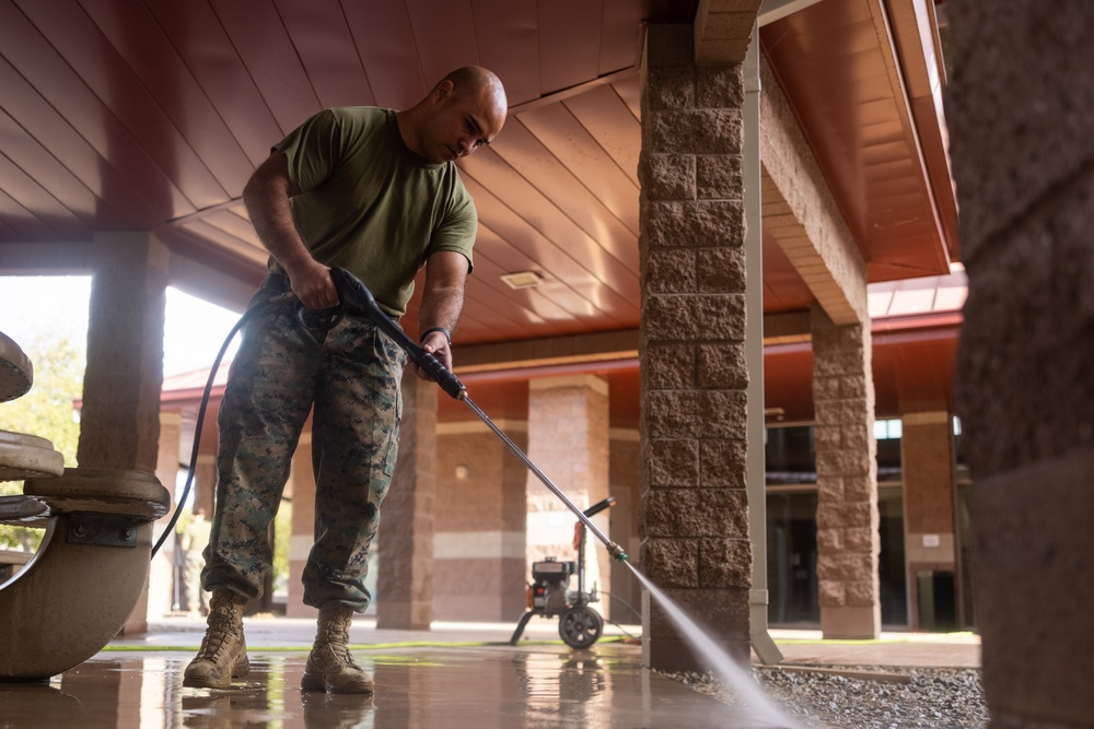 1st MARDIV Marines participate in Camp Pendleton’s Operation Clean Sweep