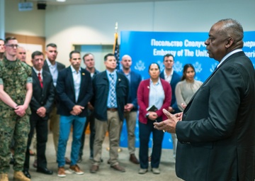 SECDEF Visit to Kyiv, Ukraine