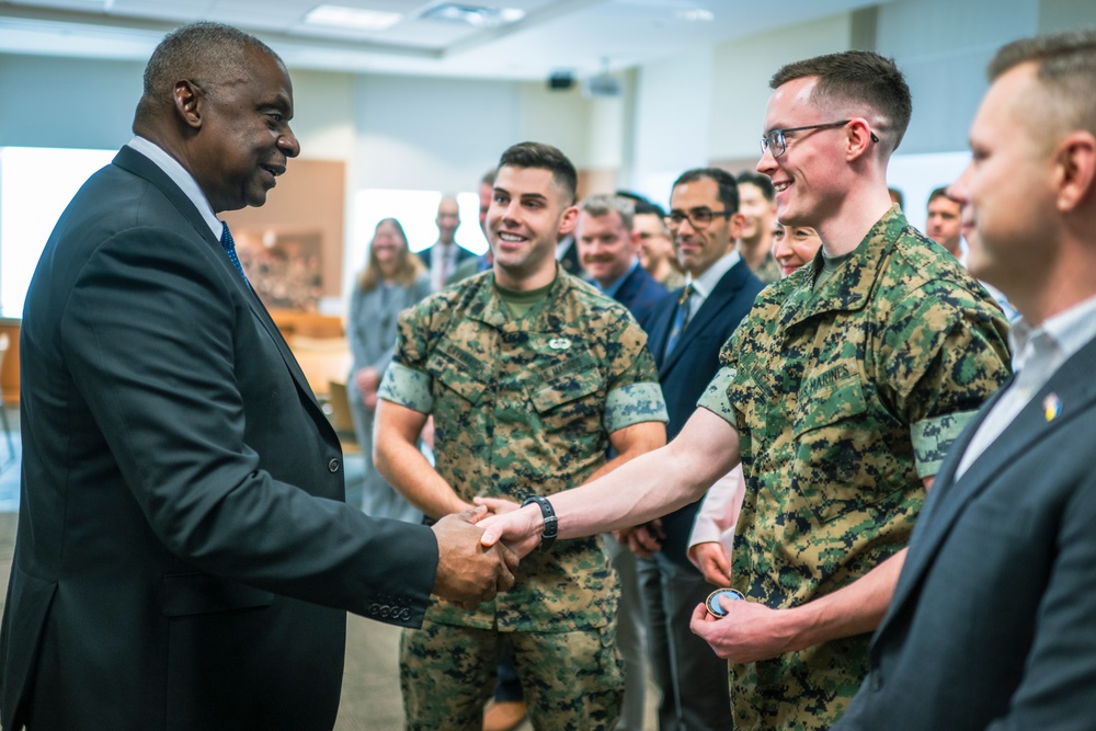 SECDEF Visit to Kyiv, Ukraine