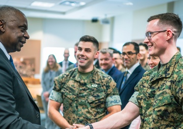 SECDEF Visit to Kyiv, Ukraine