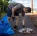 Navy Volunteers Clean Bike Path for Laulima Navy