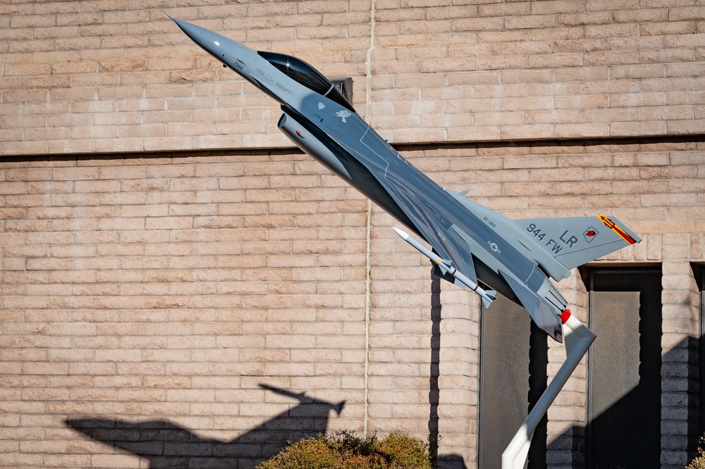 Hellion Reborn: Restored F-16 Display Honors 944th FW Legacy, Future