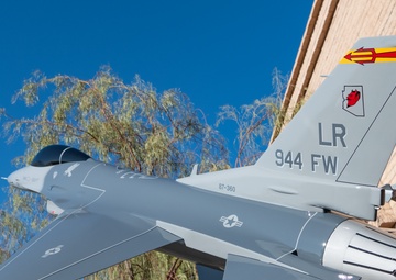 Hellion Reborn: Restored F-16 Display Honors 944th FW Legacy, Future