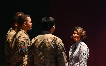 Chief Master Sergeant Karmann-Monique Pogue Visits Vandenberg