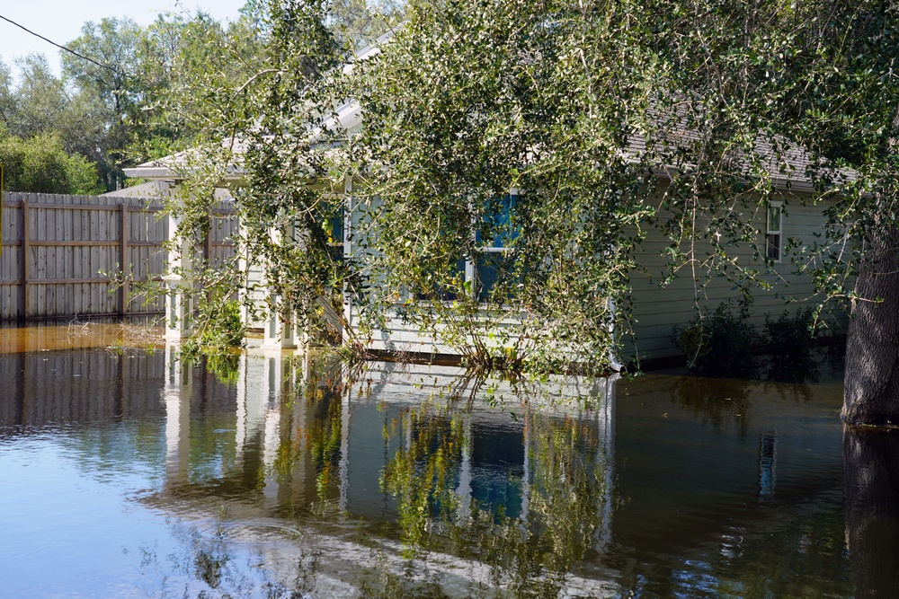 Flooding from Hurricane Milton