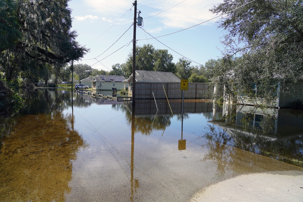 Flooding from Hurricane Milton