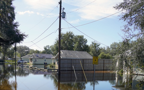 Flooding from Hurricane Milton