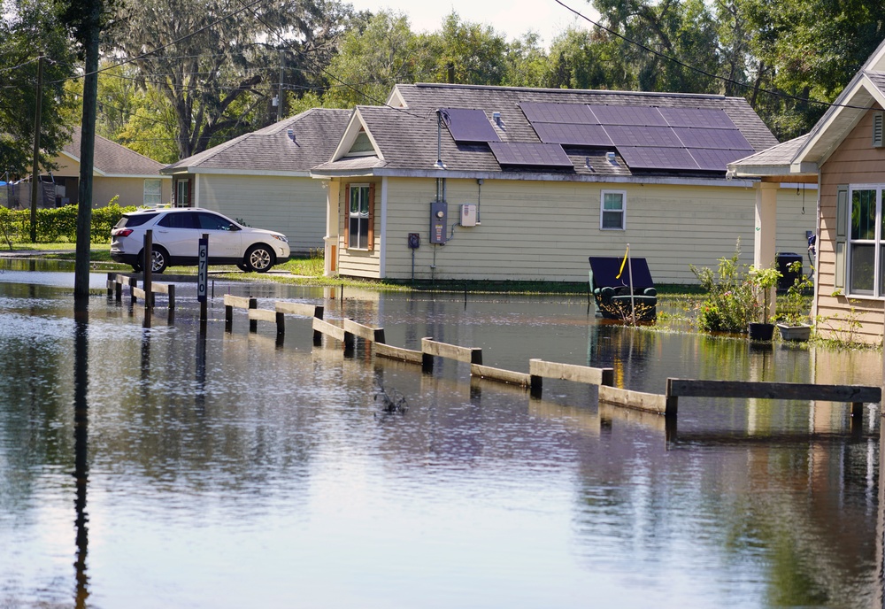 Flooding from Hurricane Milton