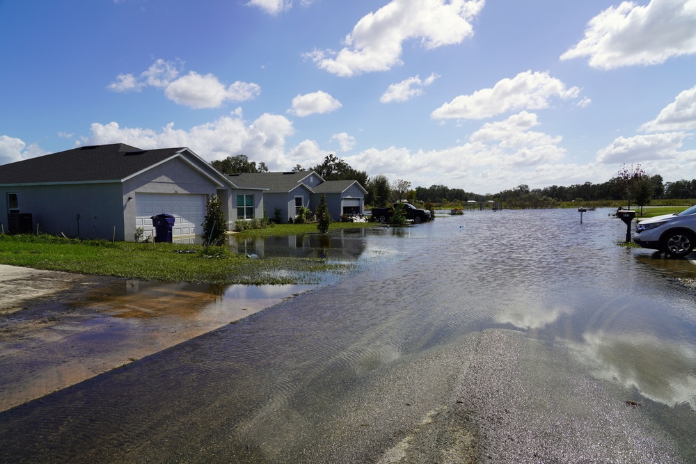 Flooding from Hurricane Milton