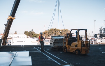 USS Ronald Reagan (CVN 76) prepares for INSURV