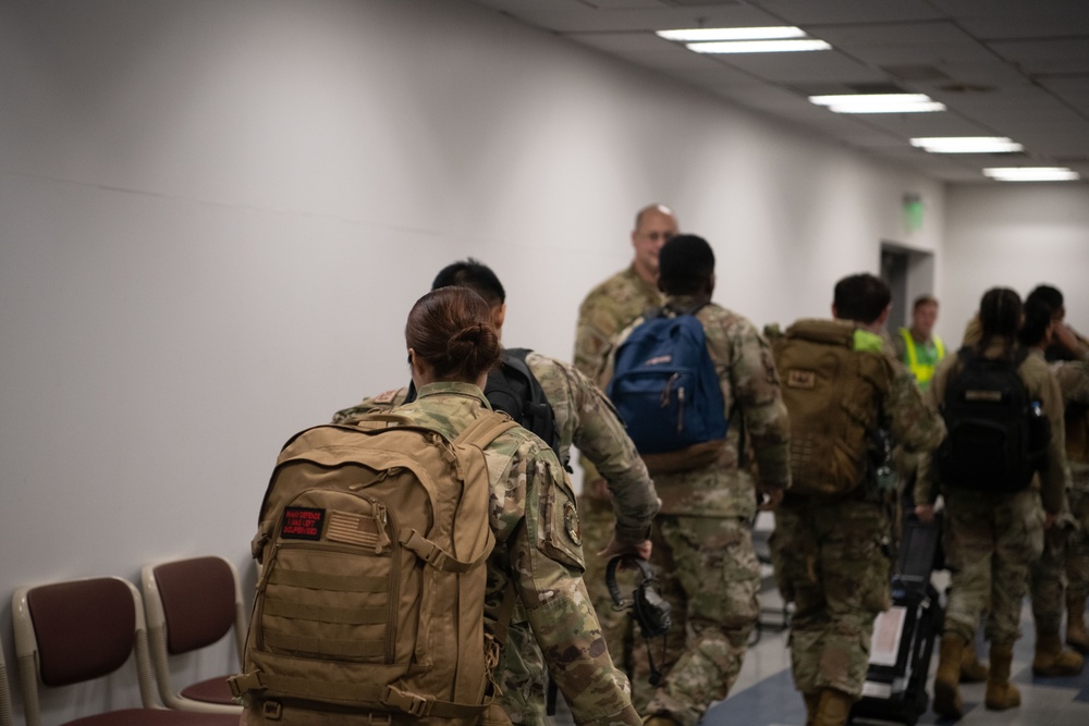 Yokota Airmen rehearse deployment procedures for BM 25-1