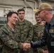 Marine Corps Cannoneer awarded NAM aboard USS Somerset