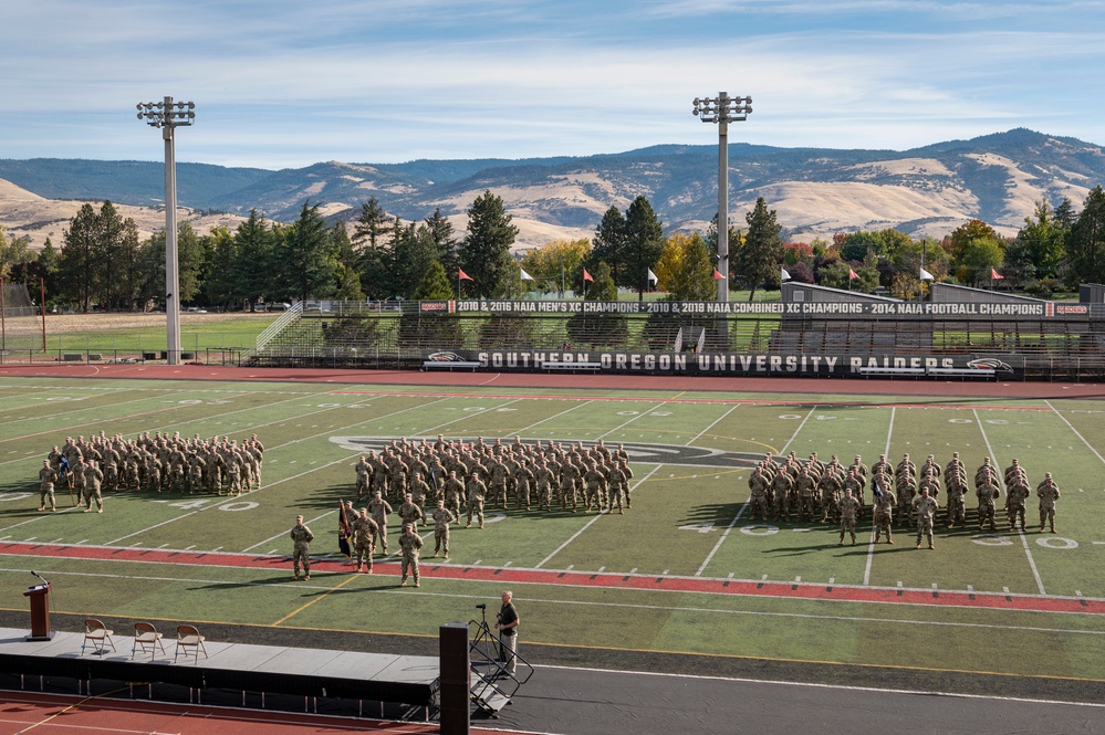 Oregon Guard's 1-186th Infantry Regiment mobilized for peacekeeping mission in Egypt