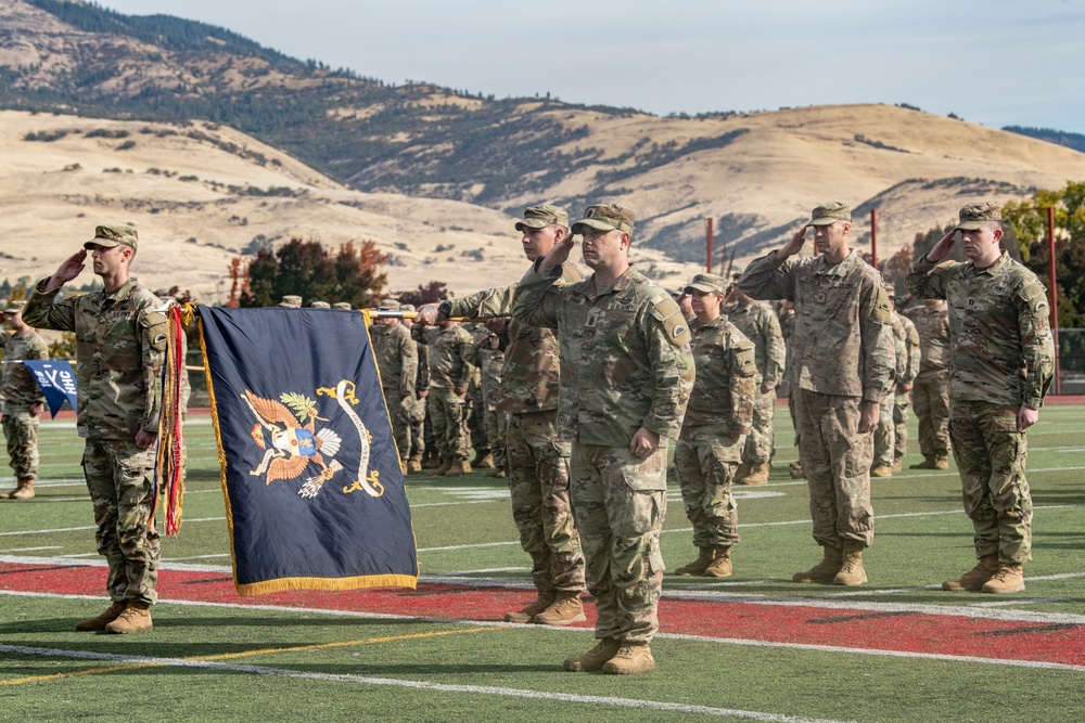 Oregon Guard's 1-186th Infantry Regiment mobilized for peacekeeping mission in Egypt