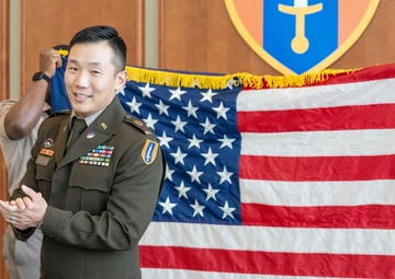 1st Lt. Gleason promotion ceremony