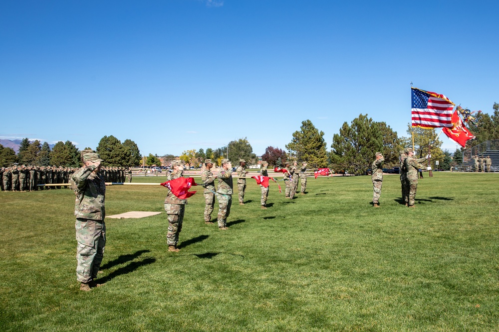 Patching Ceremony reunites 4th Engineer Battalion with 4th Infantry Division