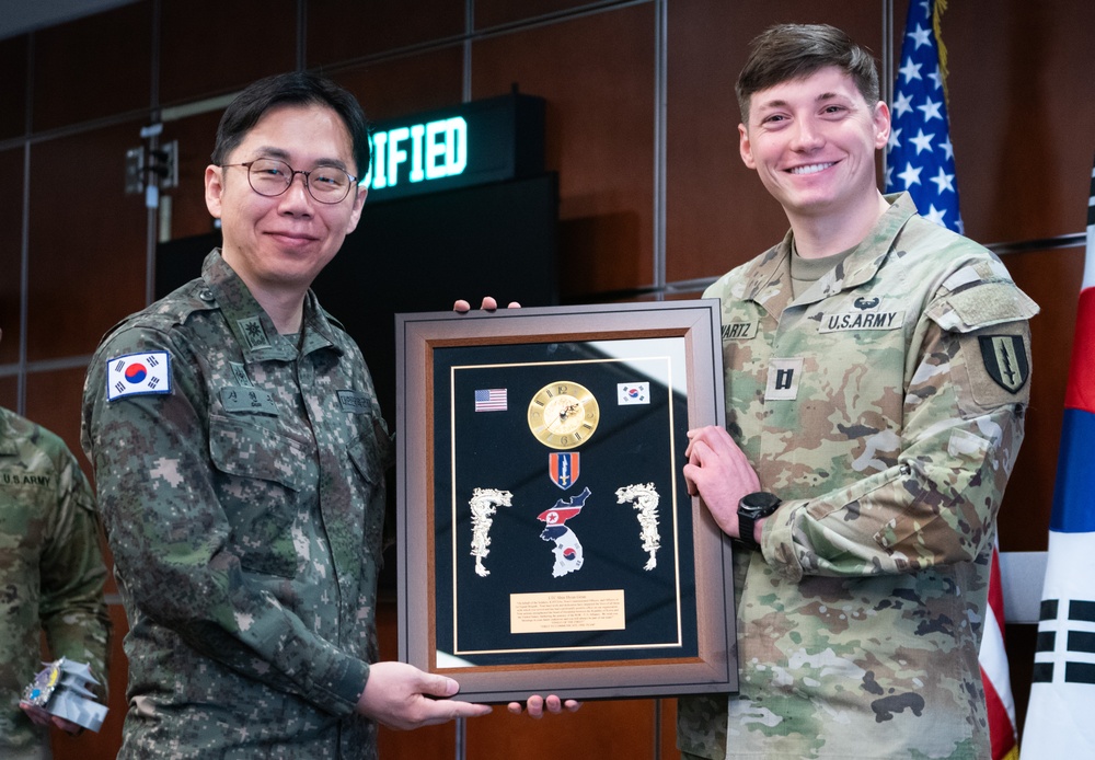 Lt. Col. Shin's ETS Ceremony