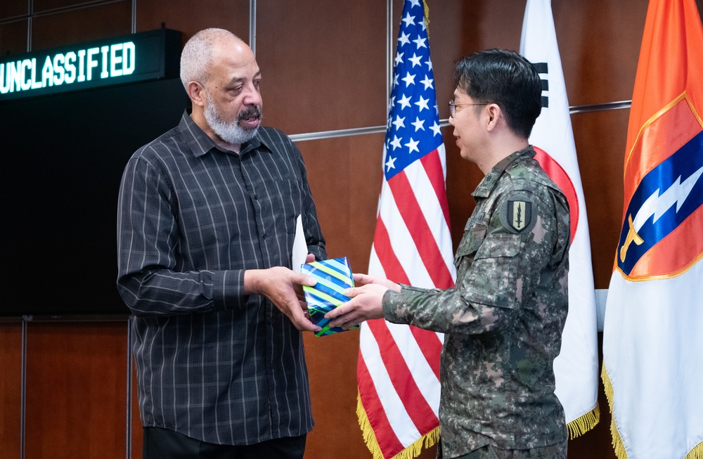Lt. Col. Shin's ETS Ceremony