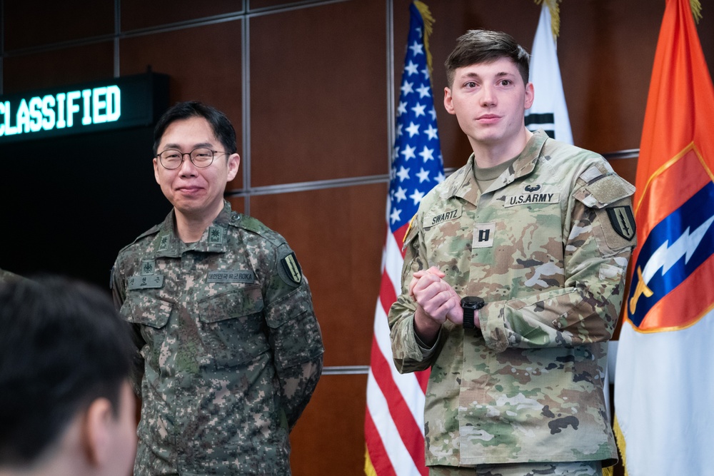 Lt. Col. Shin's ETS Ceremony