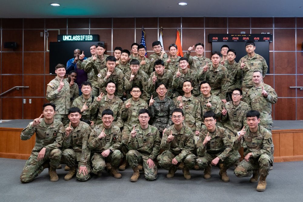 Lt. Col. Shin's ETS Ceremony