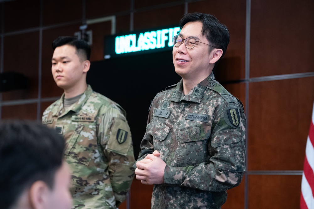 Lt. Col. Shin's ETS Ceremony