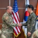 Lt. Col. Shin ETS Ceremony