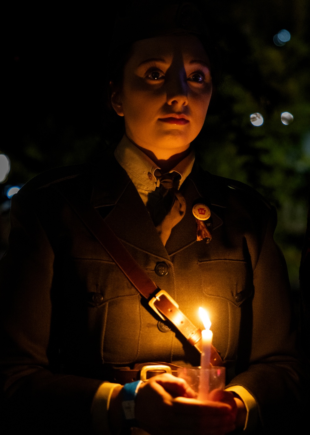 WWI Memorial Illumination Ceremony