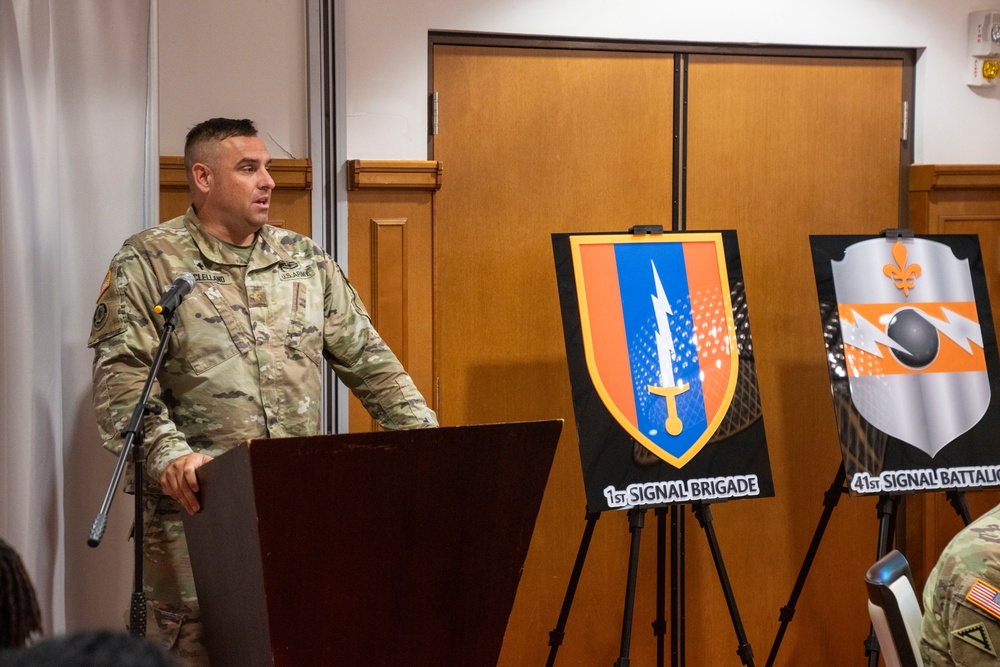 41st Signal Battalion prayers luncheon