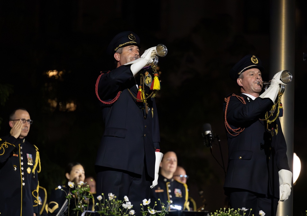 WWI Memorial Illumination Ceremony