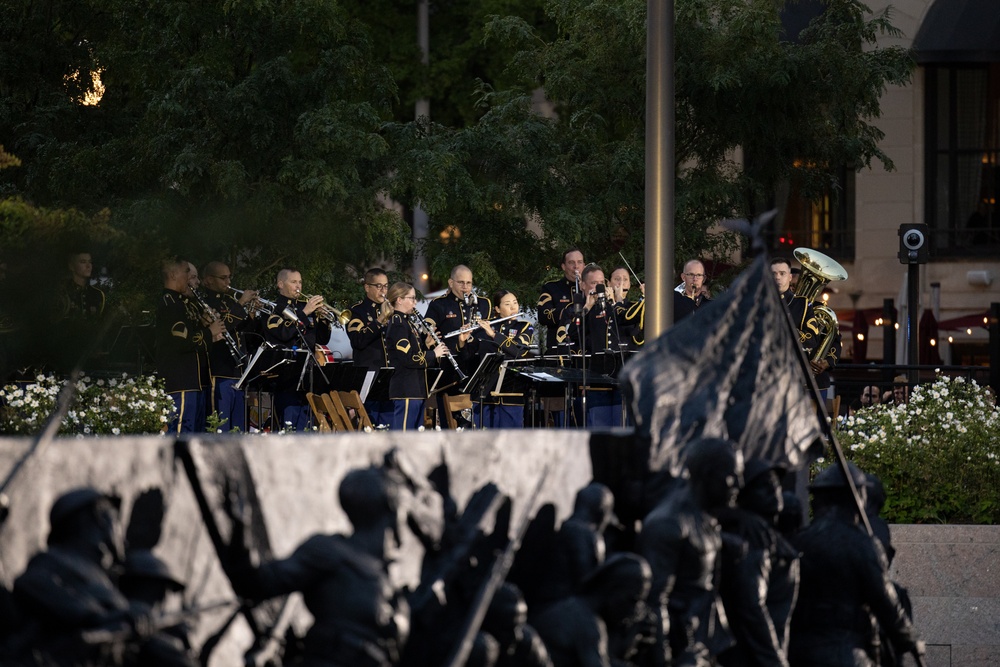 WWI Memorial Illumination Ceremony