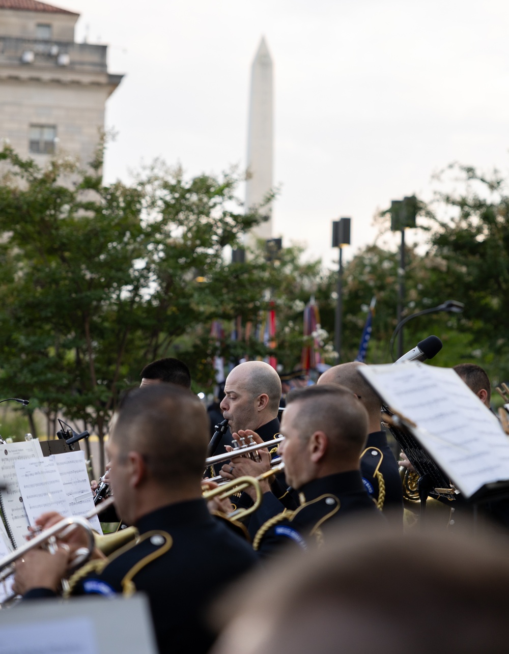 WWI Memorial Illumination Ceremony
