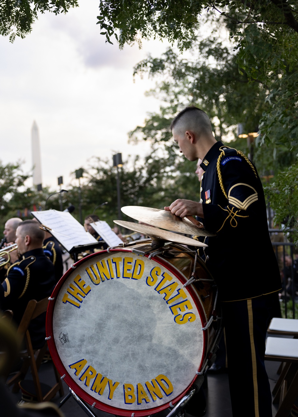 WWI Memorial Illumination Ceremony