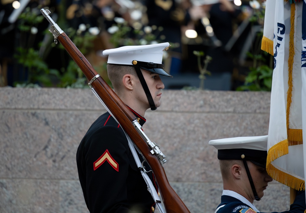 WWI Memorial Illumination Ceremony