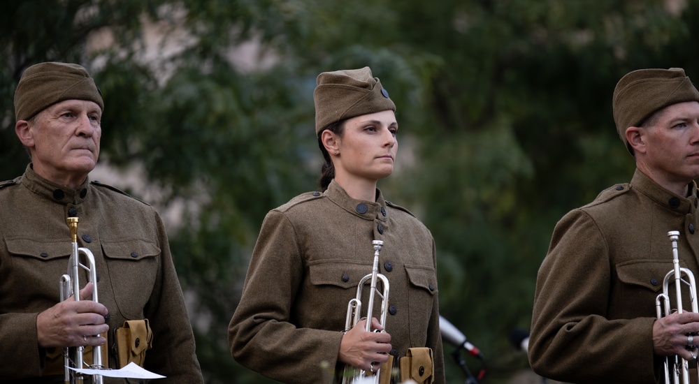 WWI Memorial Illumination Ceremony