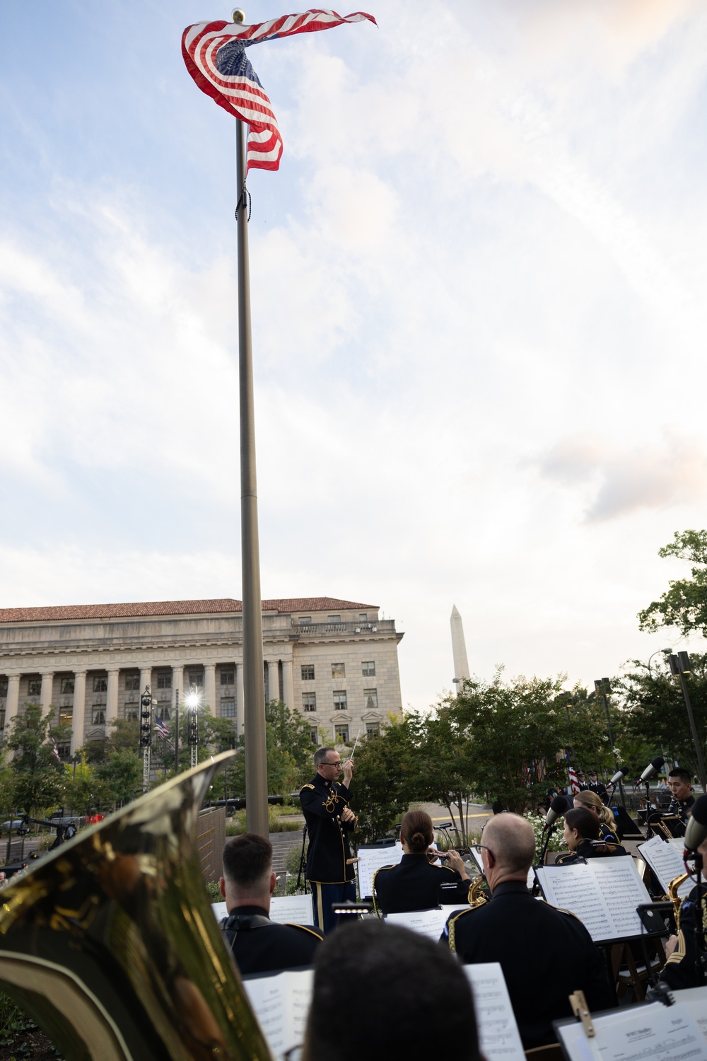 WWI Memorial Illumination Ceremony