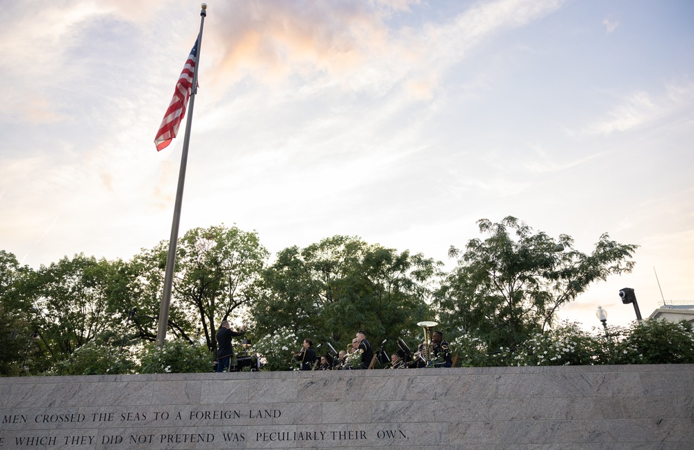 WWI Memorial Illumination Ceremony