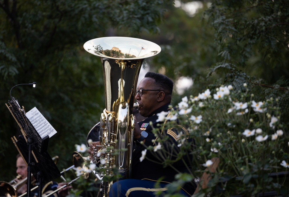 WWI Memorial Illumination Ceremony