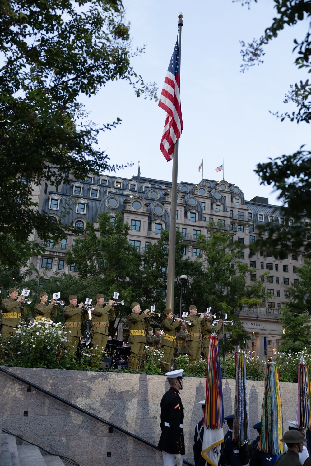 WWI Memorial Illumination Ceremony