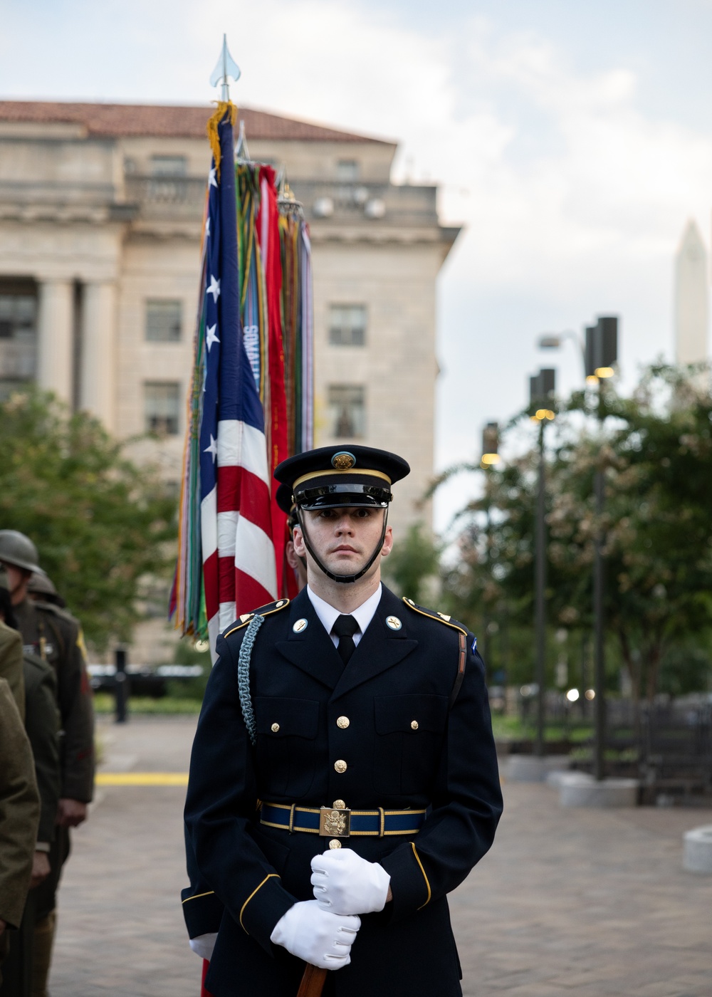 WWI Memorial Illumination Ceremony