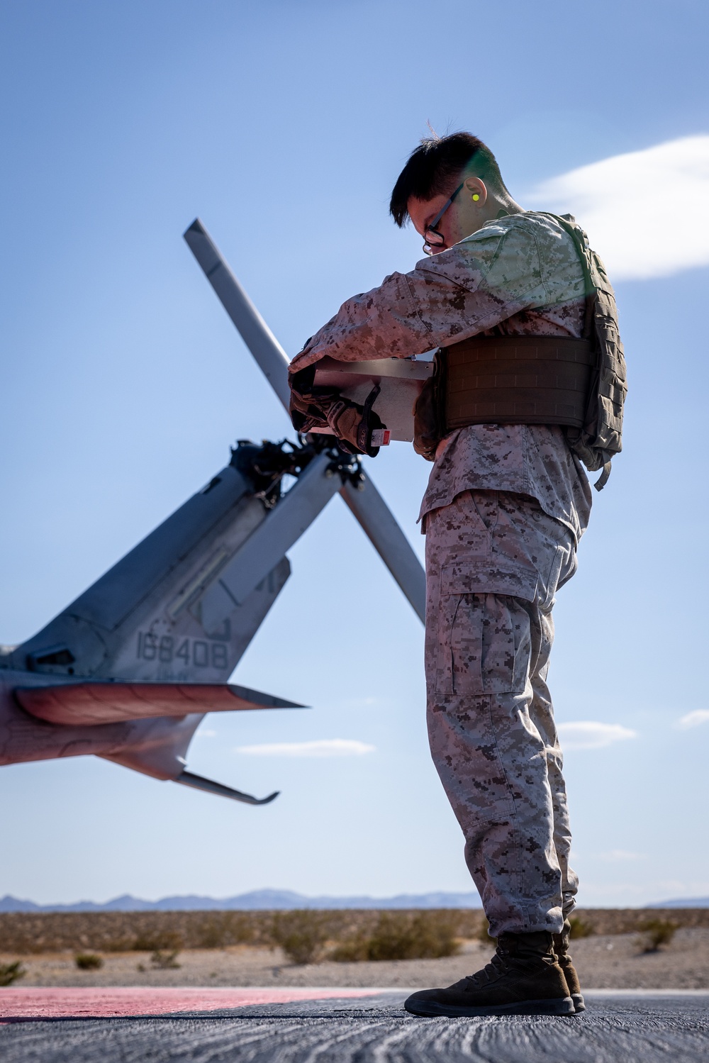 Exercise Support Division Marine recognized as the Junior Enlisted Service member of the Quarter