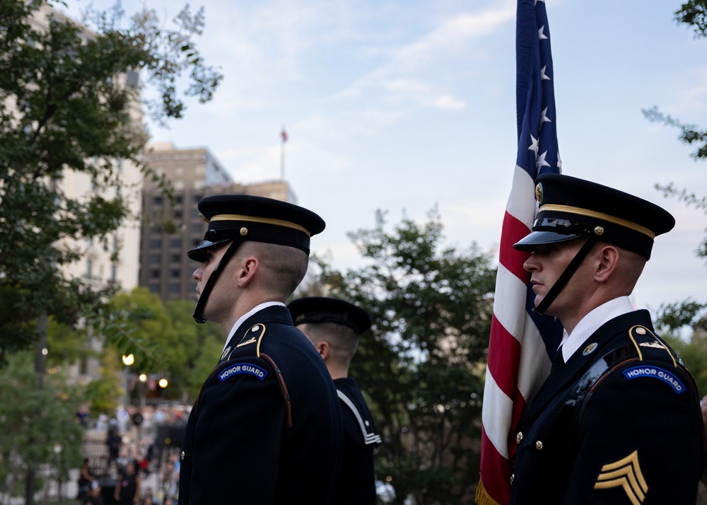 WWI Memorial Illumination Ceremony