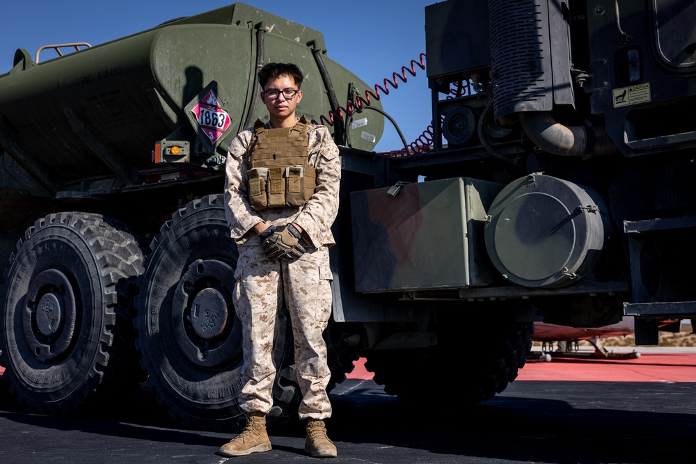 Exercise Support Division Marine recognized as the Junior Enlisted Service member of the Quarter