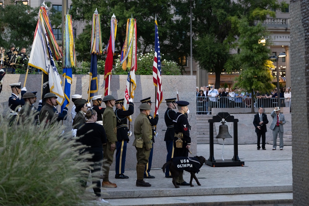WWI Memorial Illumination Ceremony