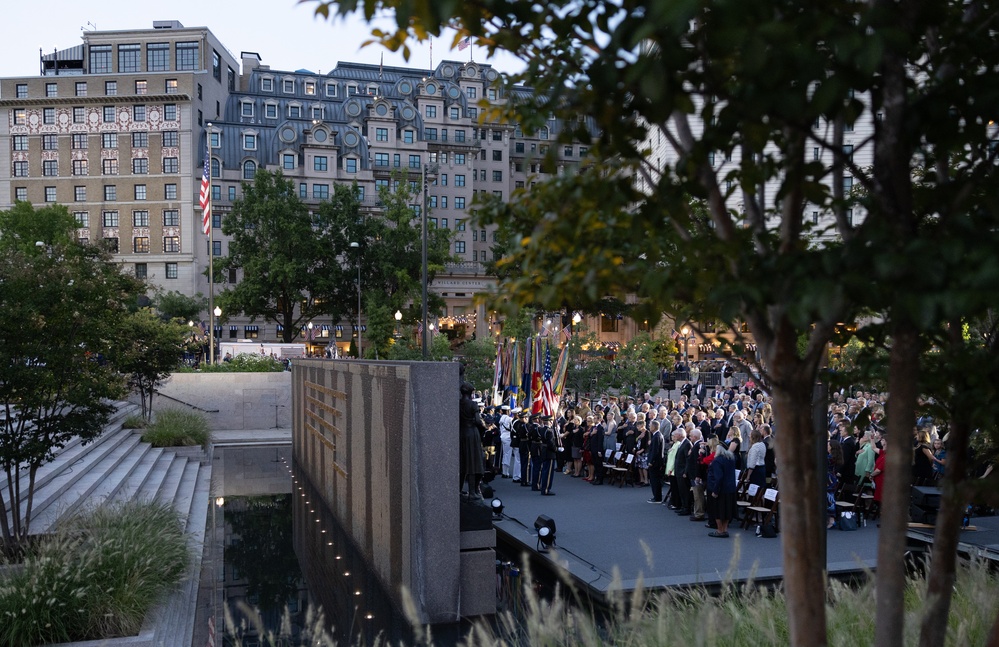WWI Memorial Illumination Ceremony