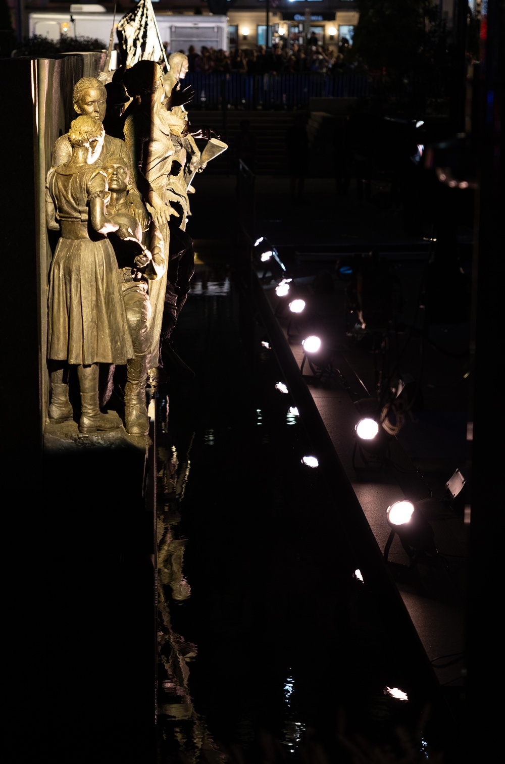 WWI Memorial Illumination Ceremony