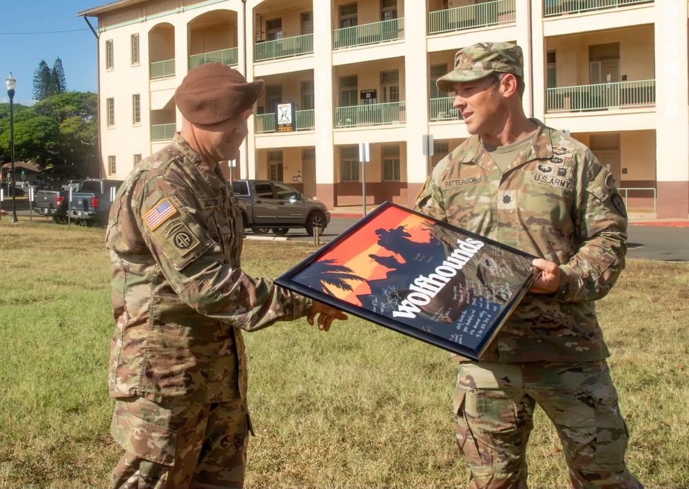 5th Security Force Assistance Brigade Conducts Award Ceremony