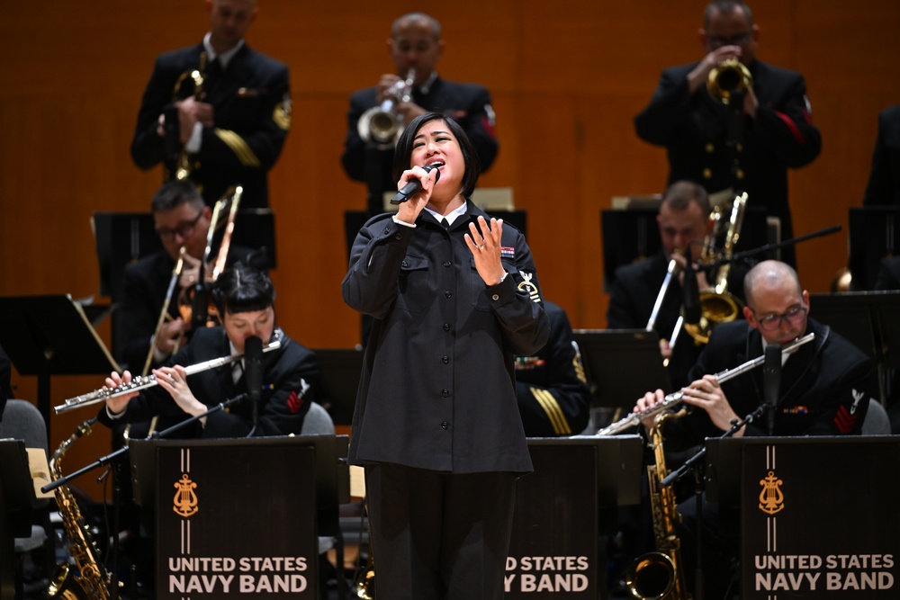 U.S. Navy Band Commodores perform in Fredonia