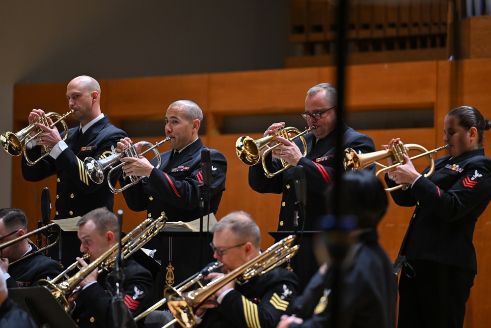 U.S. Navy Band Commodores perform in Fredonia