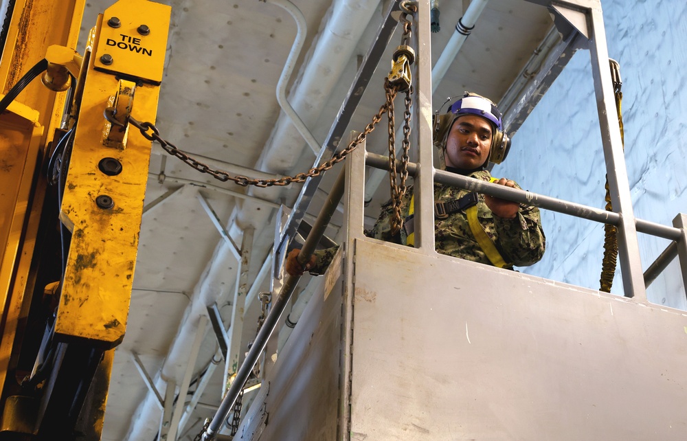 USS Gerald R. Ford SWATT operations